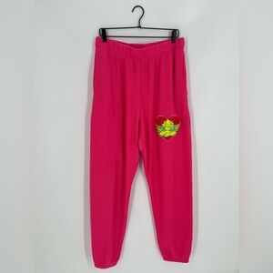 Boys Lie Spunk Thermal Mac Slim Sweatpants In Neon Pink